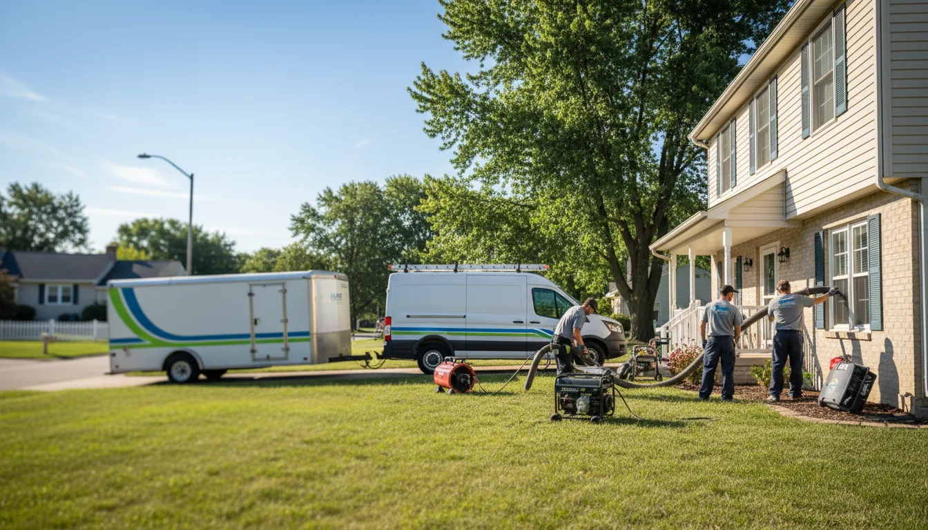 Flooded Basement Restoration And Cleanup With Repair in Knierim, IA near me